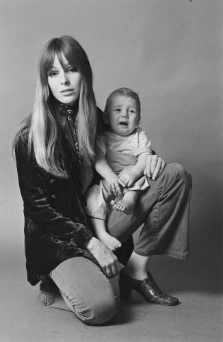 BW_GR029: Catherine James and her baby son