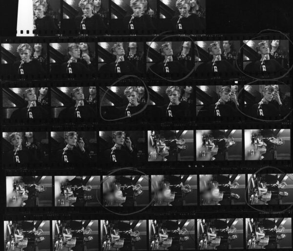 David Bowie : Contact sheet: Bowie_Contact_11e | Iconic Licensing