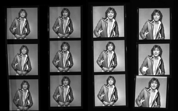 David Cassidy Contact Sheet Ccontact148 Iconic Licensing 6559