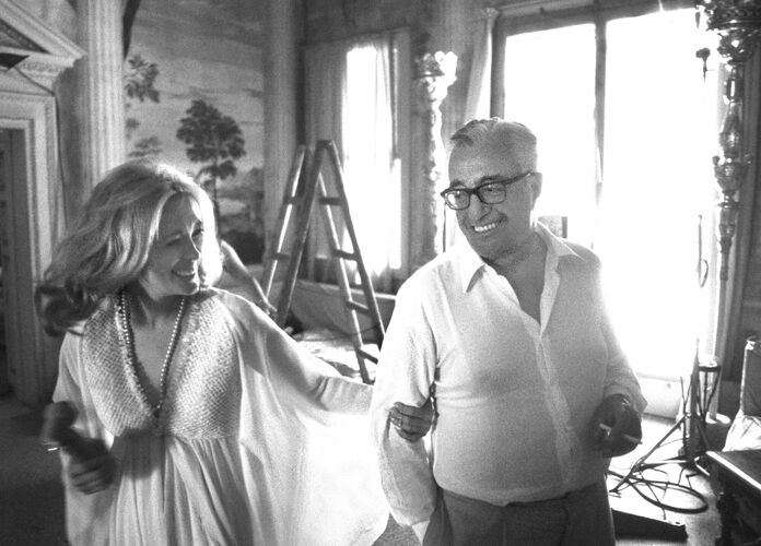 DK_FD018: Vittorio DeSica and Faye Dunaway