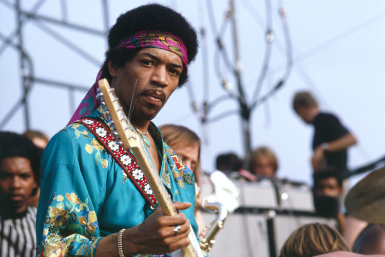 EC_JH145: Jimi Hendrix at Newport Pop Festival