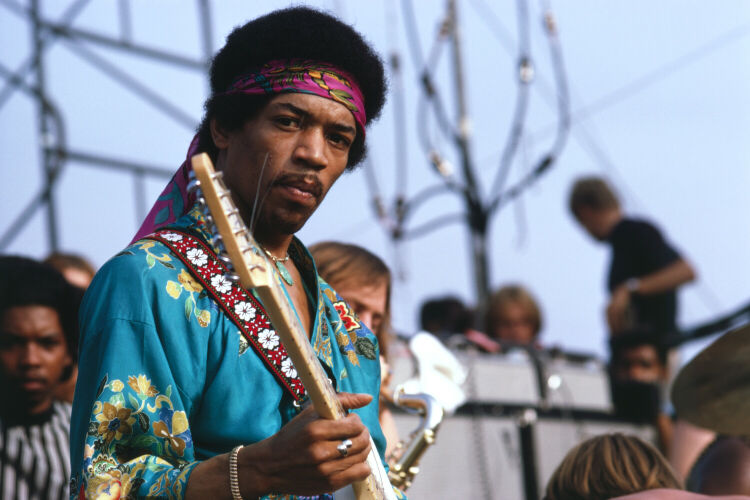 EC_JH145: Jimi Hendrix at Newport Pop Festival