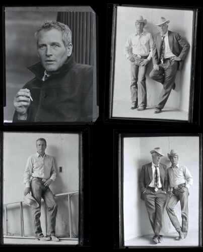 Eastwood_Marvin_Newman_contact_027: Lee Marvin and Paul Newman