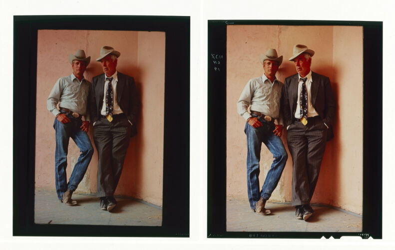 Eastwood_Marvin_Newman_contact_040: Lee Marvin and Paul Newman