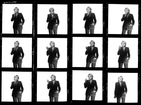 Marianne Faithfull Contact Sheet Gmmf002c Iconic Licensing