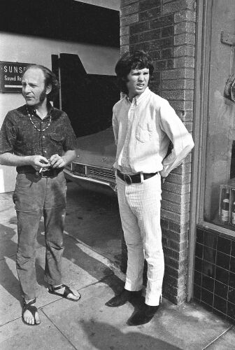 JF_TD002: Jim Morrison and Paul Rothchild