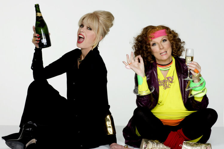 JS_PE368: Joanna Lumley and Jennifer Saunders