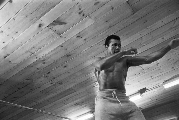 MB_SP_MA008: Muhammad Ali at the training camp