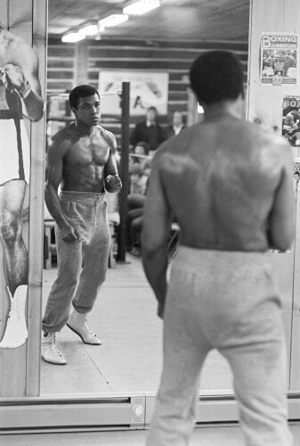 MB_SP_MA013: Muhammad Ali at the training camp