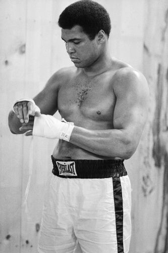 MB_SP_MA014: Muhammad Ali at the training camp