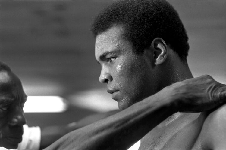 MB_SP_MA019: Muhammad Ali at the training camp