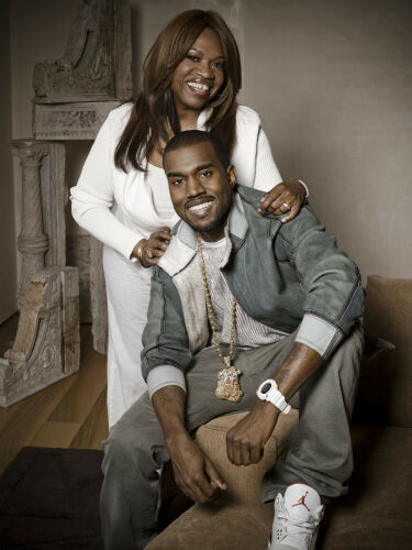 MIG_MU144: American musician Kayne West and his mother Dr. Donda West