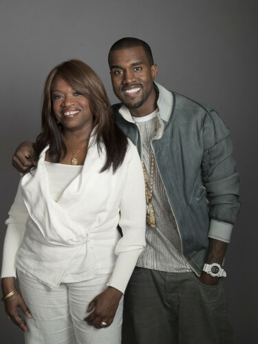 MIG_MU146: American musician Kayne West and his mother Dr. Donda West