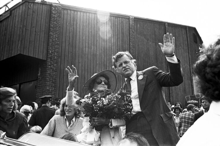 MIG_POL006: Ted & Rose Kennedy