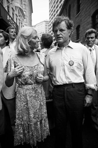 MIG_POL015: Ted & Joan Kennedy