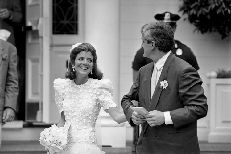 MIG_POL031: Caroline Kennedy & Edwin Schlossberg