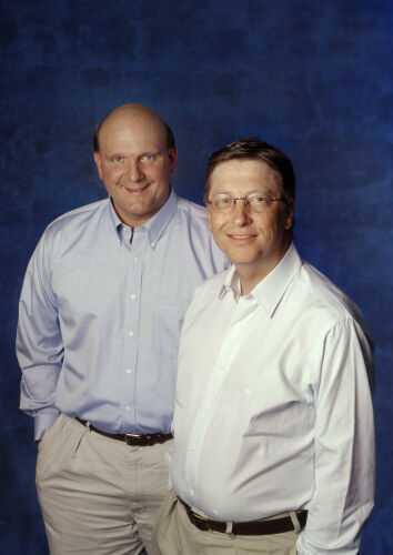 MIG_TE009: Steve Balmer & Bill Gates