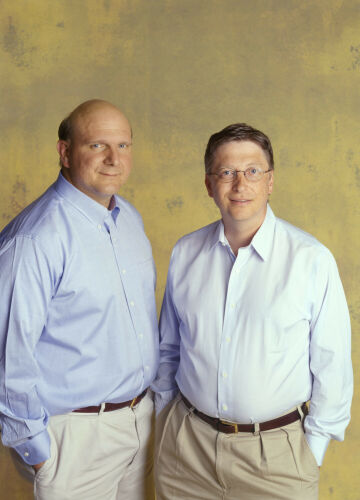 MIG_TE010: Steve Balmer & Bill Gates