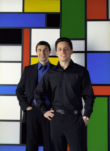 MIG_TE025: Larry Page and Sergey Brin