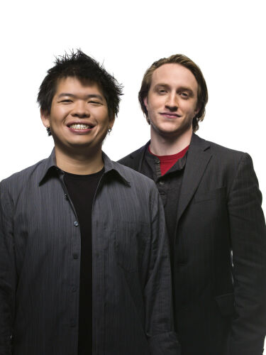 MIG_TE027: Chad Hurley and Steve Chen