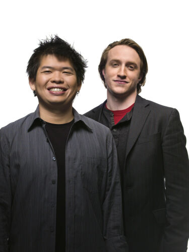 MIG_TE027: Chad Hurley and Steve Chen