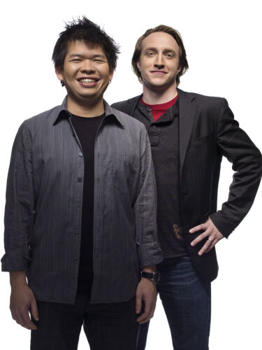 MIG_TE028: Chad Hurley and Steve Chen
