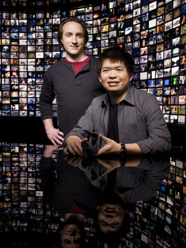 MIG_TE031: Chad Hurley and Steve Chen