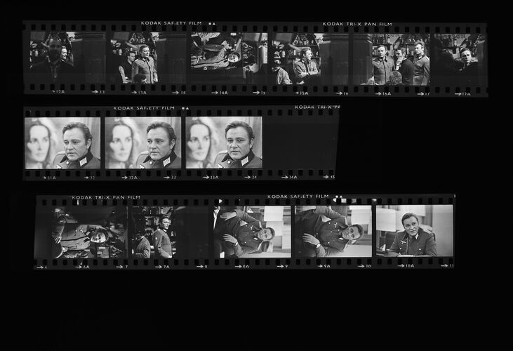 MW_C0049: Richard Burton and Clint Eastwood