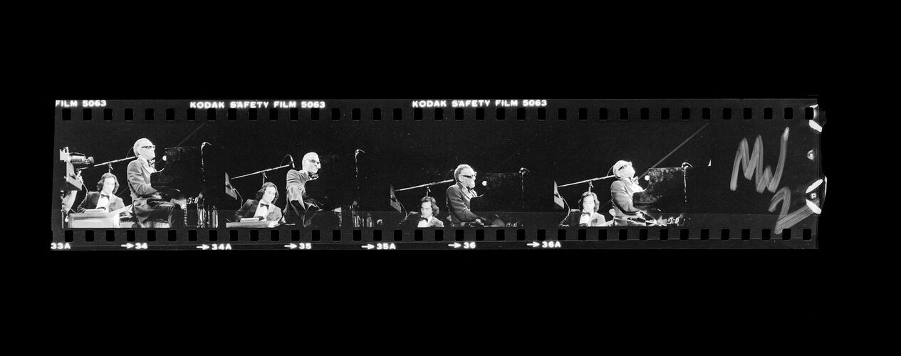 MW_H0012_A: Ray Charles at Knebworth Jazz Festival