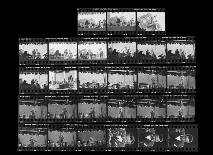 MW_K0008_E: Benny Goodman, Lionel Hampton at Knebworth Jazz Festival