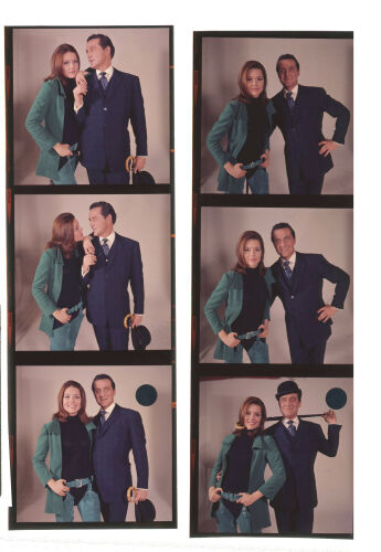 M_Contact_141: Diana Rigg and Patrick Macnee