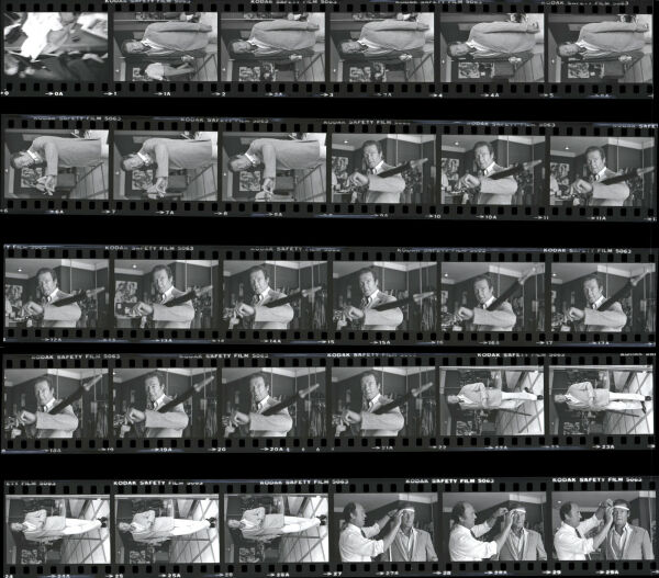 Roger Moore : Contact sheet: Moore_Contact_026 | Iconic Licensing