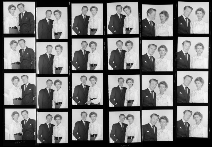 NP01A4_192A: Princess Alexandra and Angus Ogilvy