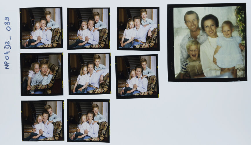 NP04D2_039: Peter and Zara Phillips