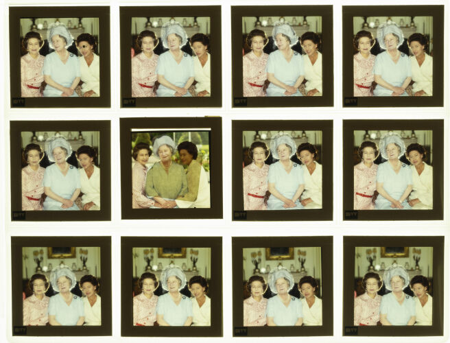 NP04D3_066: Queen Mother and her daughters