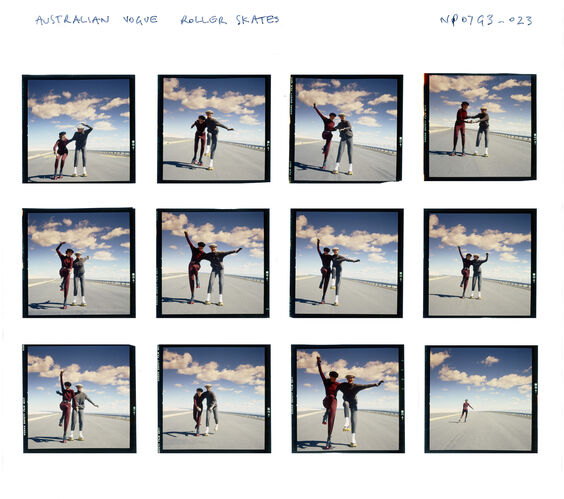 NP07G3_023: Roller Skates for Australian Vogue