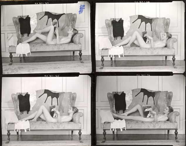 NP_FA_50s074: Nude on Sofa