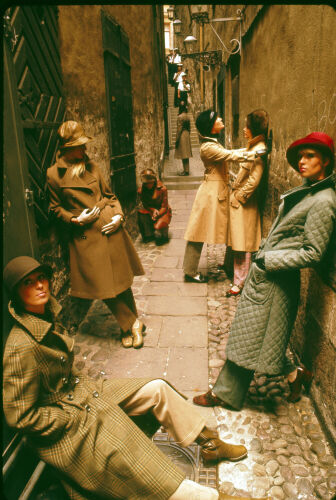 NP_FA_60s053: Long Coats in a Narrow Alley