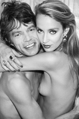 NP_FA_JH063: Jerry Hall and Mick Jagger