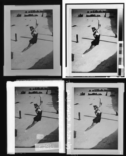 NP_NP04D4_1939_002B: For ballerinas on the beach and in the swim