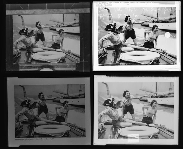 NP_NP04D4_1939_009: Speedboat Dubrovnik