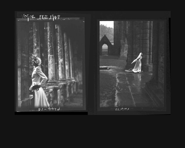 NP_NP05E1_1948_016: Spring hats in Bath, Vogue Feb 1948