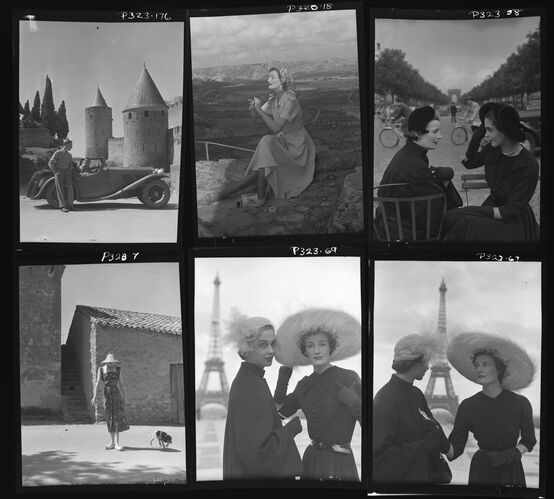 NP_NP05E2_1949_014A: Hats in Paris