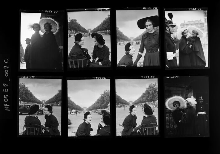 NP_NP05E2_1949_014E: Hats in Paris