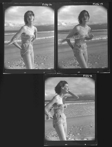NP_NP05E2_1951_035E: Wenda in swimsuit