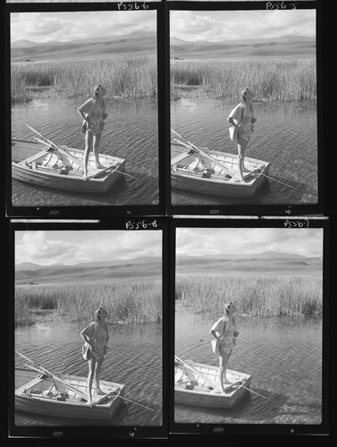 NP_NP05E2_1951_055A: Wenda in Boat