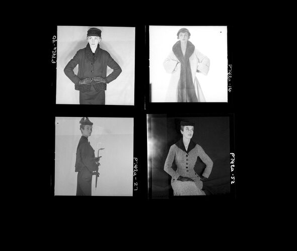 NP_NP05E3_1952_090B: London Collections, 1950s Vogue
