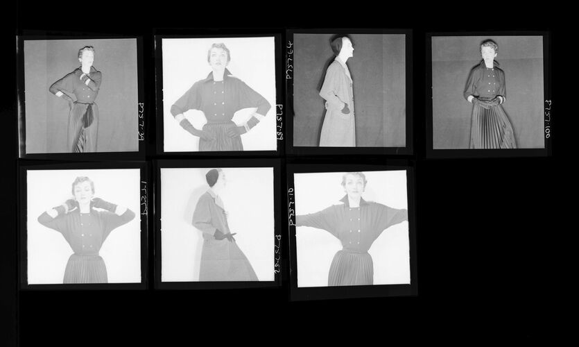 NP_NP05E3_1952_106: 1950s Vogue, Budget Clothes