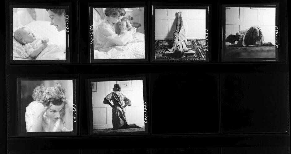 NP_NP05E3_1953_036: Beauty Book - Maternity Wear, 1950s Vogue