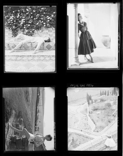 NP_NP05E3_1954_007A: Andalusian Sunshine Vogue May 1954